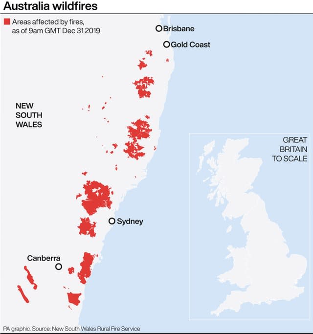 ENVIRONMENT Wildfires