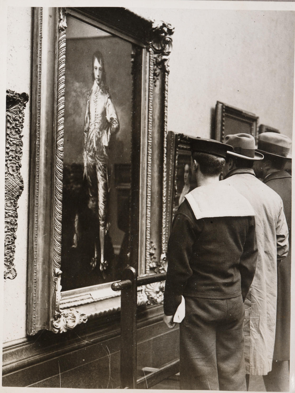 The Blue Boy was seen by 90,000 visitors in the three weeks it was on display at the National Gallery in 1922 (National Gallery/PA)