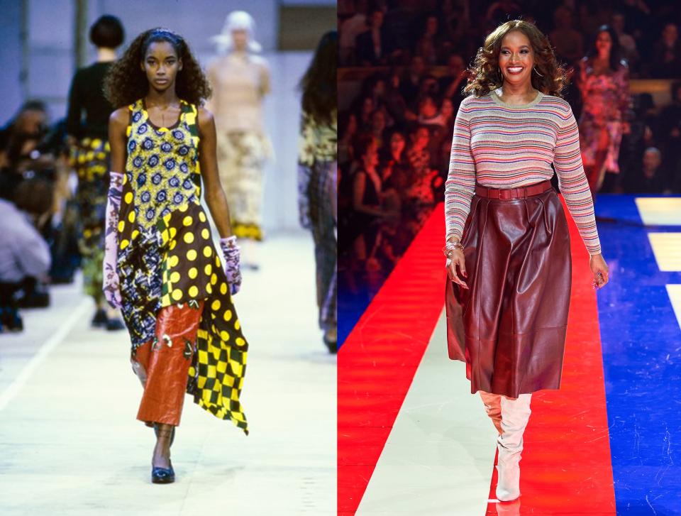 Comme des Garçons Spring 1992; Tommy x Zendaya Spring 2019