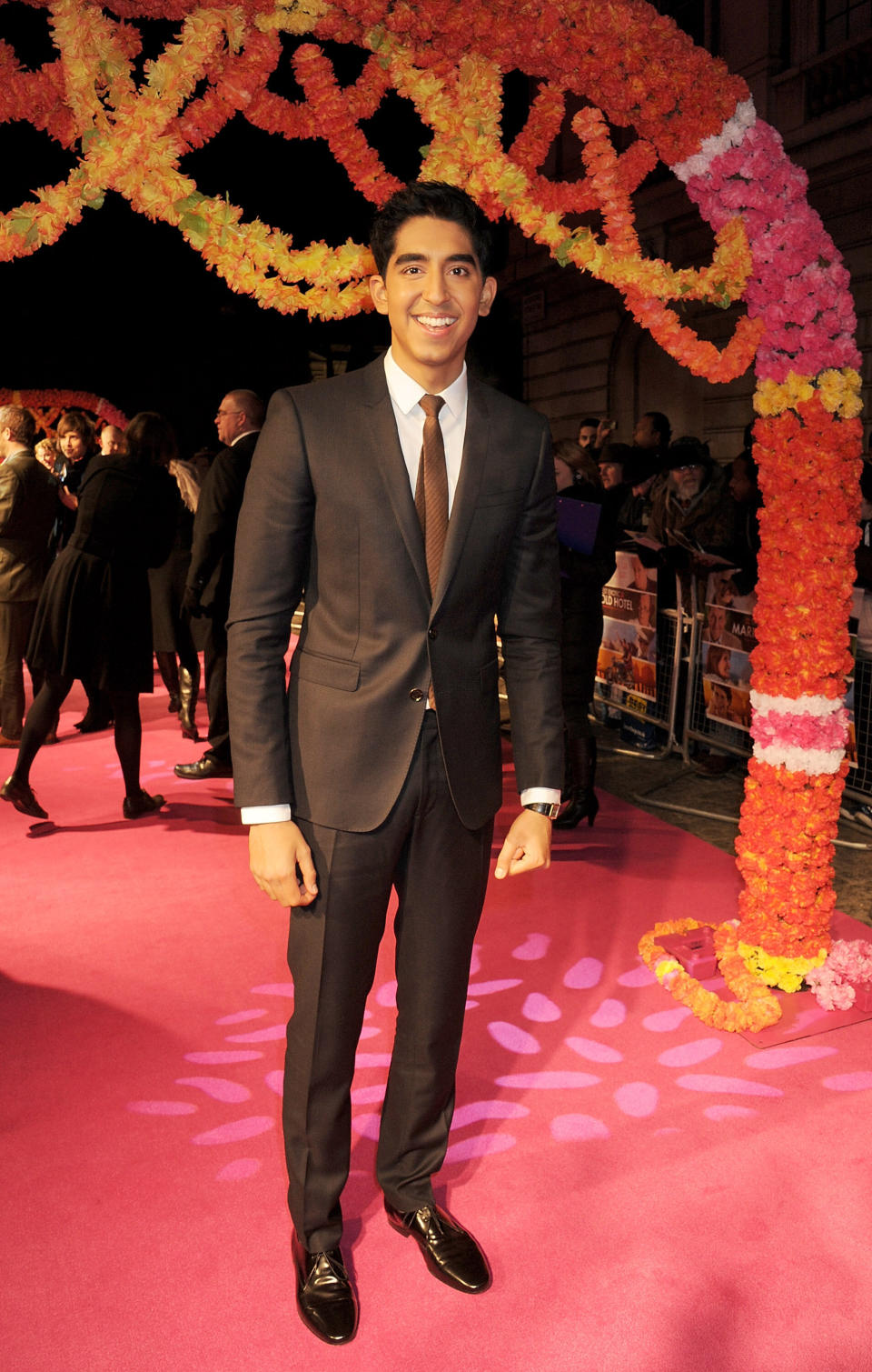 Patel at the world premiere of "The Best Exotic Marigold Hotel" on Feb. 7, 2012, in London.