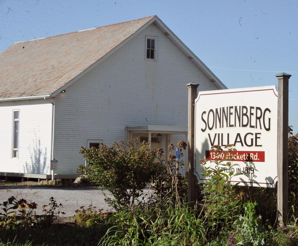 Sonnenberg Village is the community’s newest attraction, with nine historic structures.