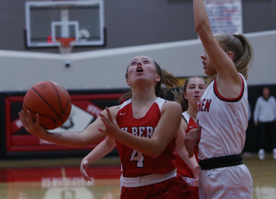 Sydney Lynch provides tremendous energy and leadership on the court for the Gilbert girls basketball team. Tigers coach Mike Frisk said Lynch is ready to shine in her senior year.