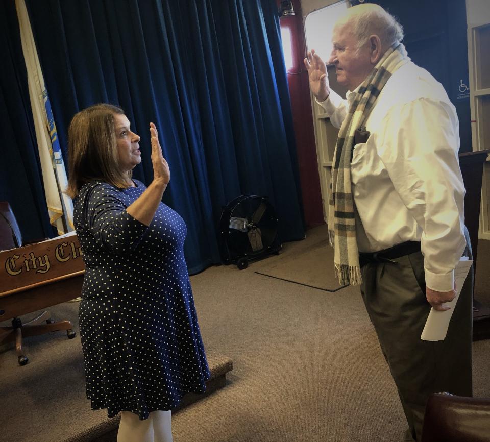 City Councilor Donald Cleary was sworn in in November 2019 by City Clerk Rose Marie Blackwell to serve as Taunton's mayor until Mayor-elect Shaunna O'Connell was sworn in on Jan. 6, 2020. Cleary died on Sunday, Aug. 27, 2023 at the age of 79.