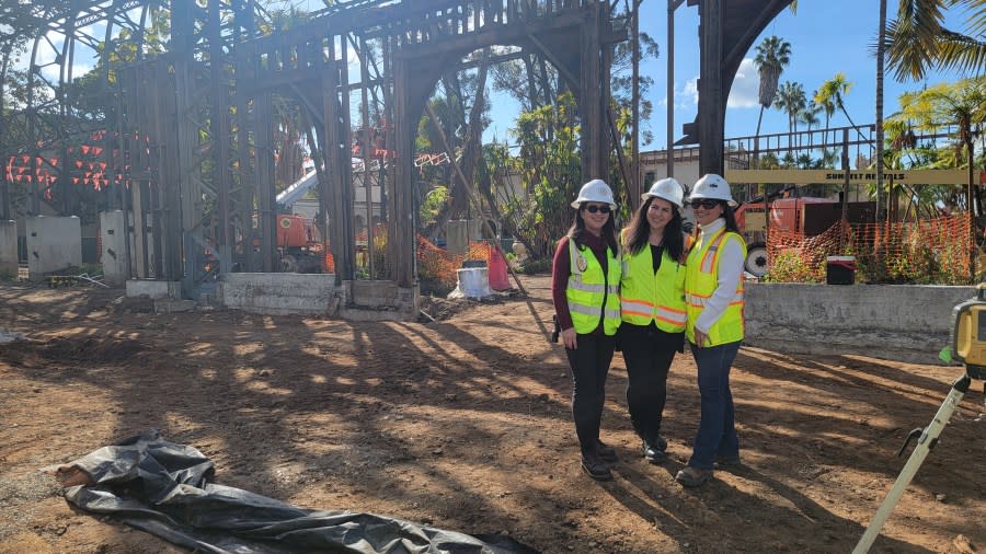 Women in San Diego construction