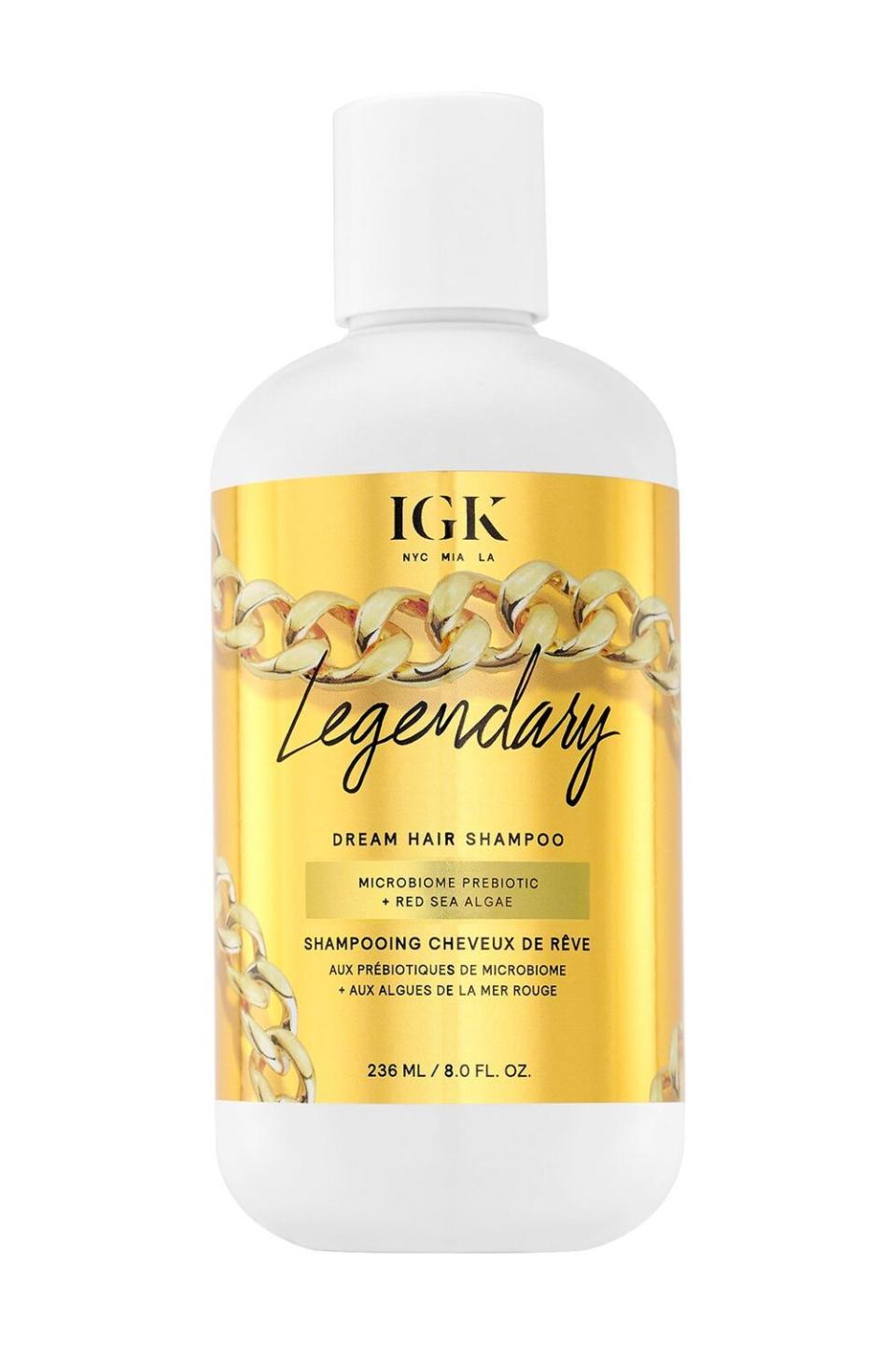 15) IGK Legendary Shampoo