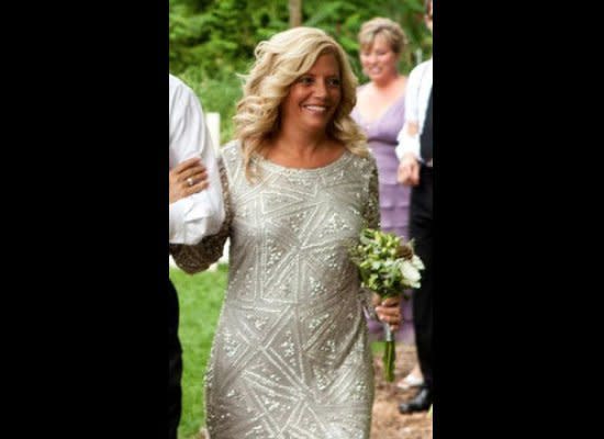 "This is my blonde bombshell mom Mary King, looking so stylish at my wedding LAST YEAR." - Kaylee King-Balentine, senior editor