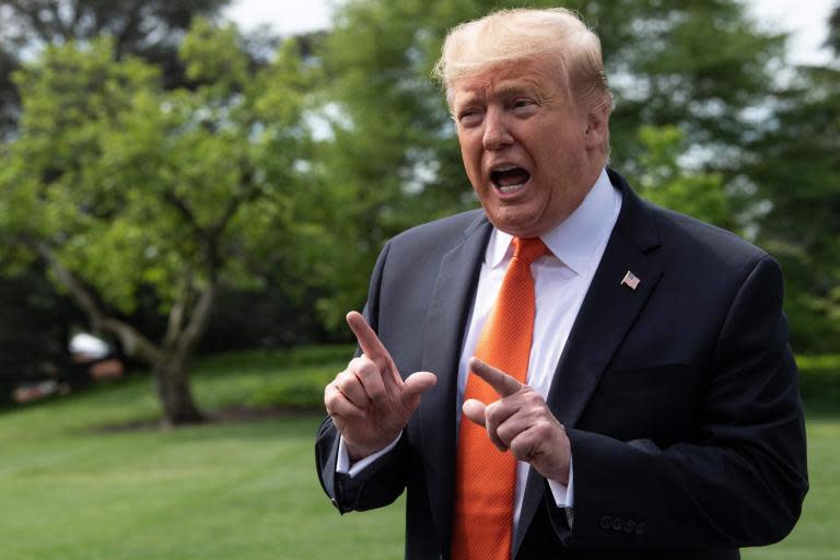 Trump news: President mocks 'Sleepy Joe' Biden over 2020 election bid and rages at media over Mueller report