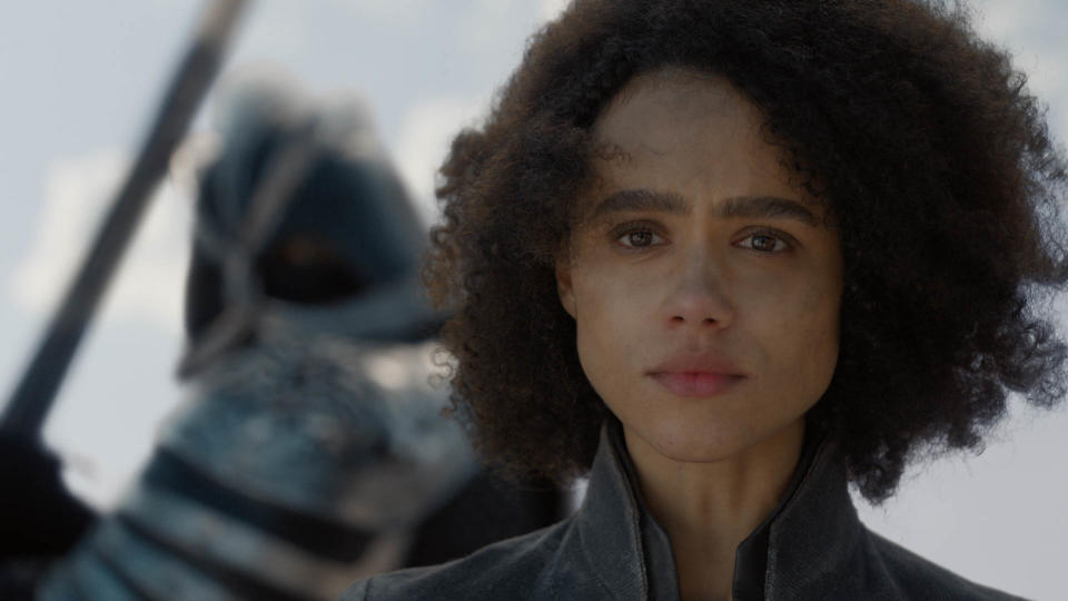 It's the end of the road for Missandei (Nathalie Emmanuel) on 'Game of Thrones' (Photo: HBO) 