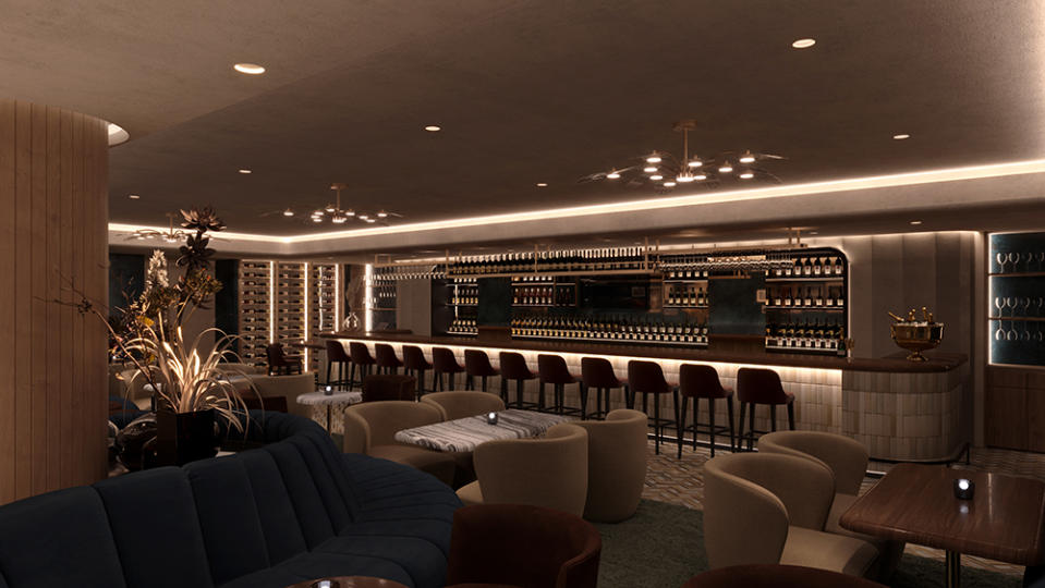 A rendering of the lounge area - Credit: Ocean Prime