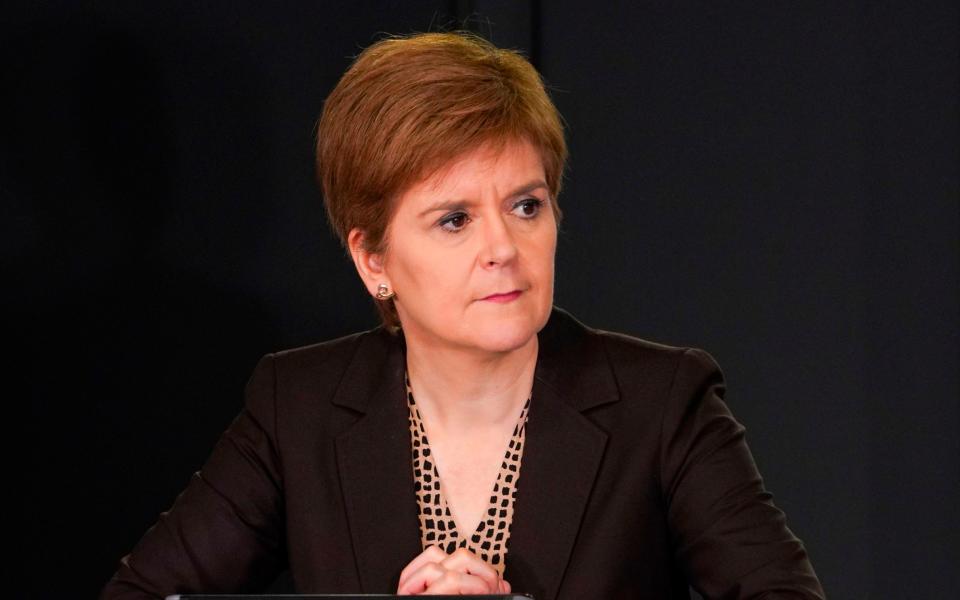Nicola Sturgeon urged Margaret Ferrier to resign in a phone call on Friday - AFP