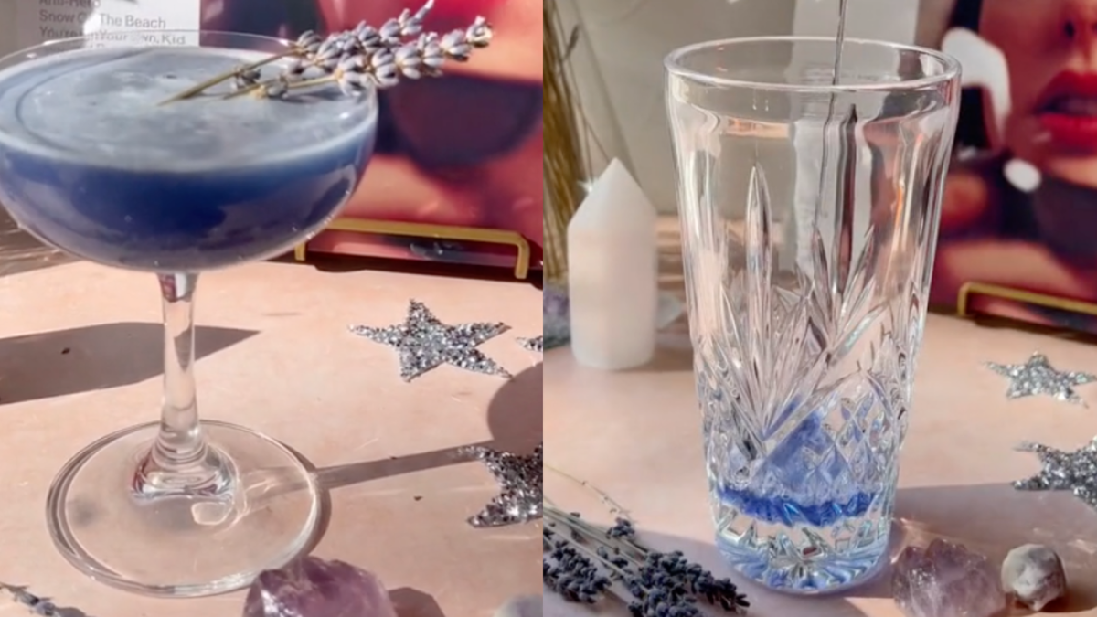 The Viral Taylor Swift 'Lavender Haze' Cocktail Is My New Go-To Drink