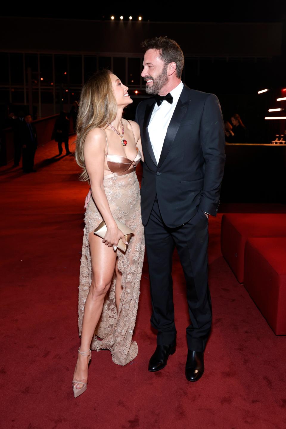 Jennifer Lopez and Ben Affleck attend the 2023 LACMA Art+Film Gala, presented by Gucci.