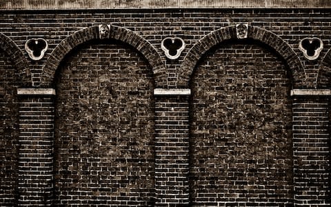 one of the last remaining brick crescents - Credit: Getty