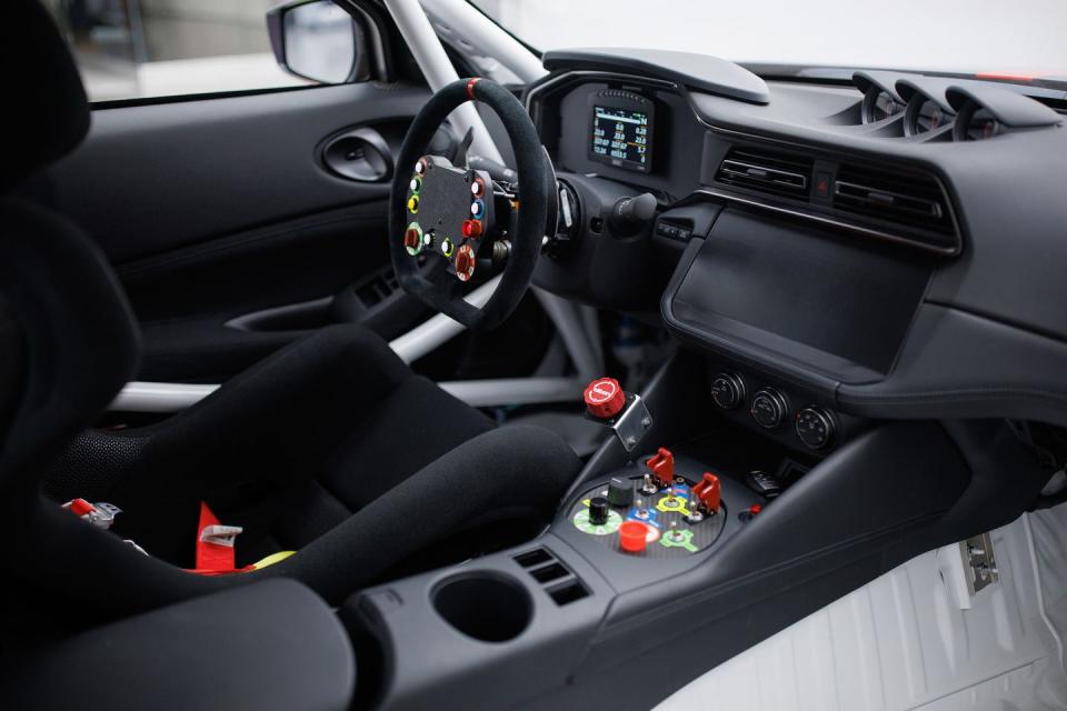 nissan z gt4 interior