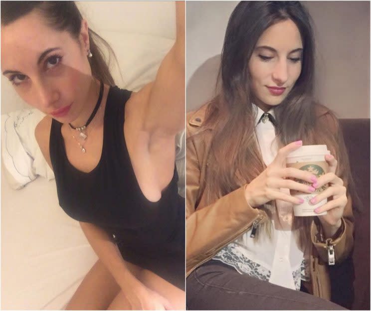 Magui Bravi, hoy y antes de su cirugía de nariz. – Foto: Instagram/maggiebravi