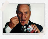 <p>President and spokesperson of Buckley's cough syrup, Frank Buckley, died on Feb. 1, 2016 at 94. Photo from www.buckleys.ca </p>