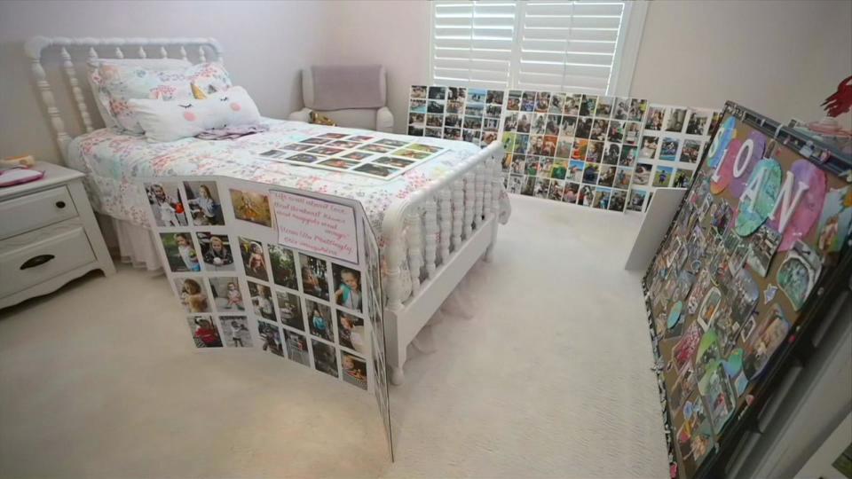 PHOTO: Seven-year-old Sloan Mattingly's bedroom. (ABC News)