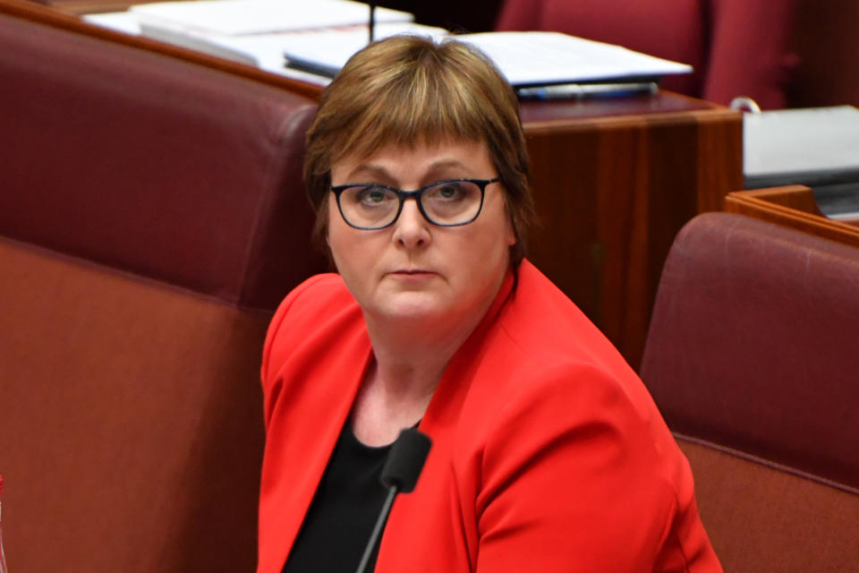 Minister for Defence Linda Reynolds has issued a formal apology to alleged rape victim Brittany Higgins. Source: AAP