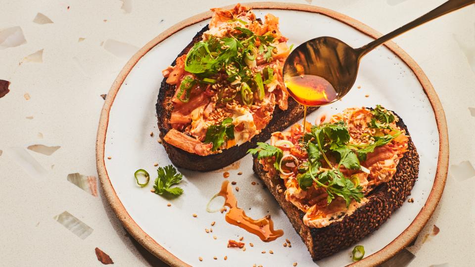 There's always kimchi on toast!