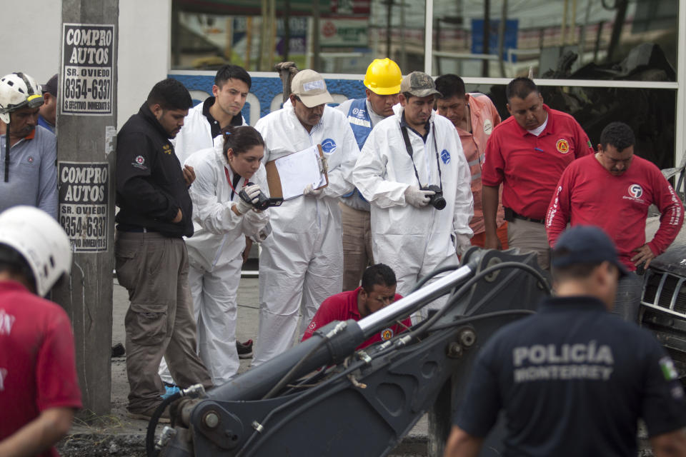 Otro mortal socavón en México, ahora en Nuevo León