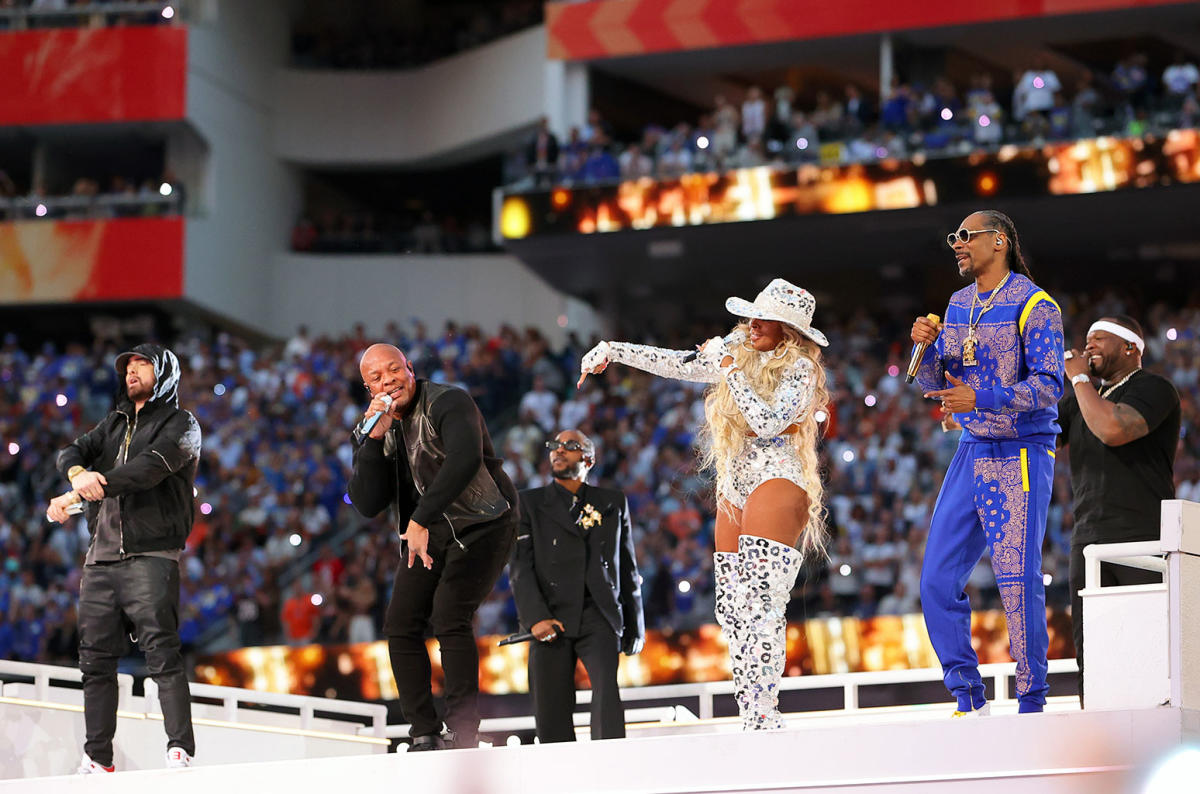 2022 Super Bowl Halftime Show 12 Minutes That Made HipHop History