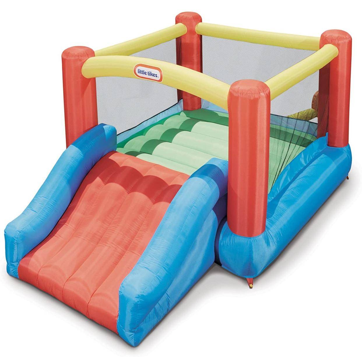 Little Tikes Jr. Jump ’n Slide Inflatable Bounce House