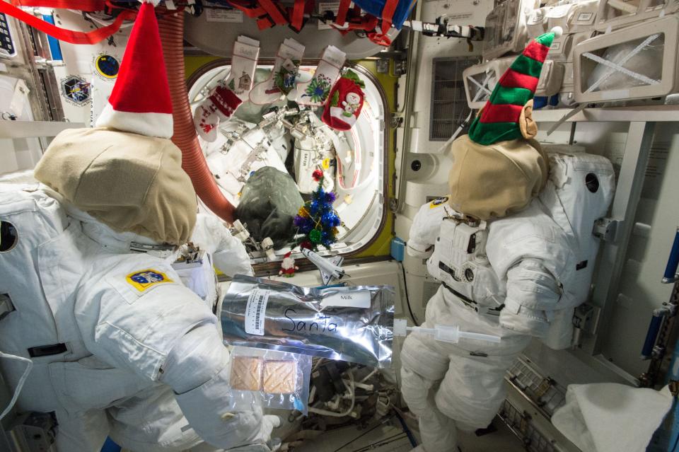 ISS Christmas 2014