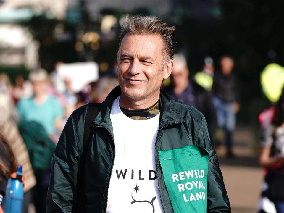 Naturalist and TV presenter Chris Packham hit out at the candidates’ performance on climate (PA)