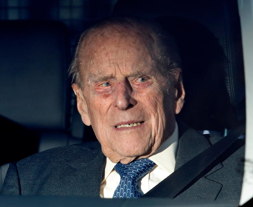 The Duke of Edinburgh surrendered his driving licence shortly after his crash. (GETTY)