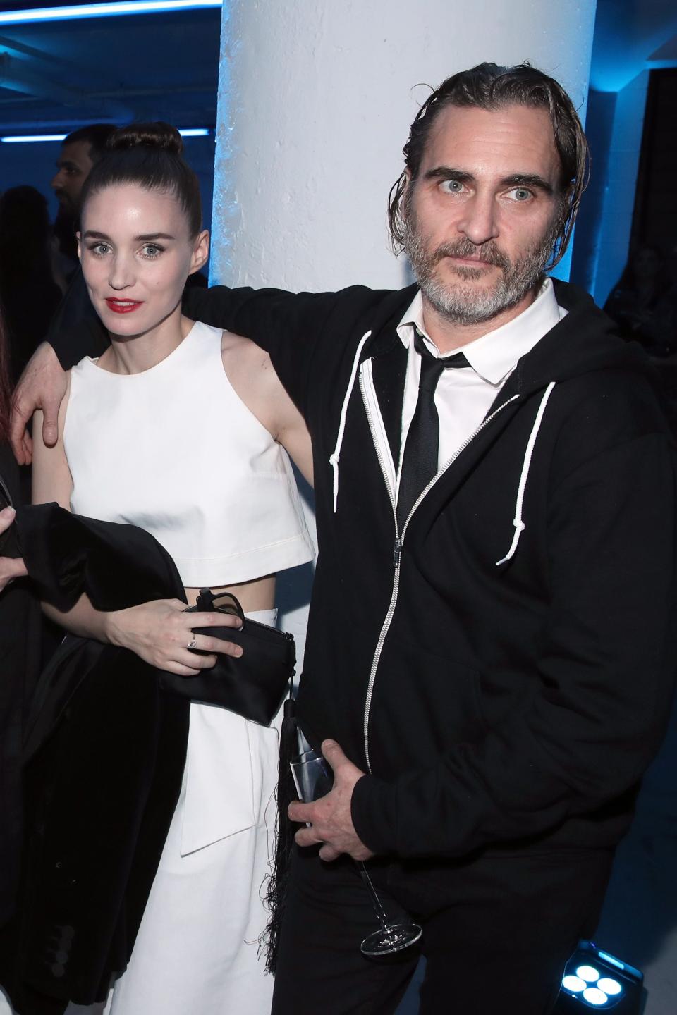 Rooney Mara and Joaquin Phoenix