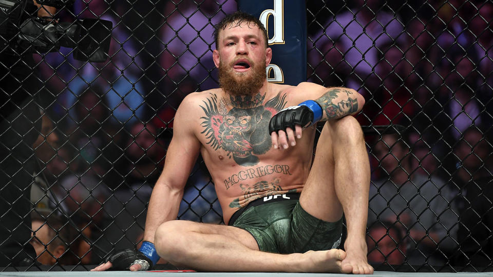 McGregor has been hit with a one-month medical suspension. Pic: Getty