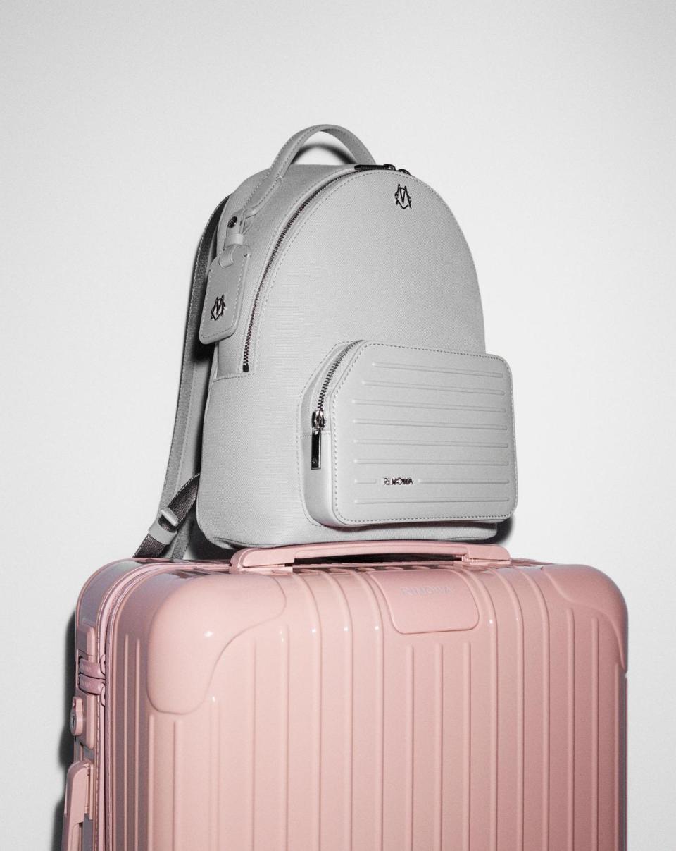 灰色Never Still Backpack Small NT$26,400 RIMOWA。（RIMOWA提供）