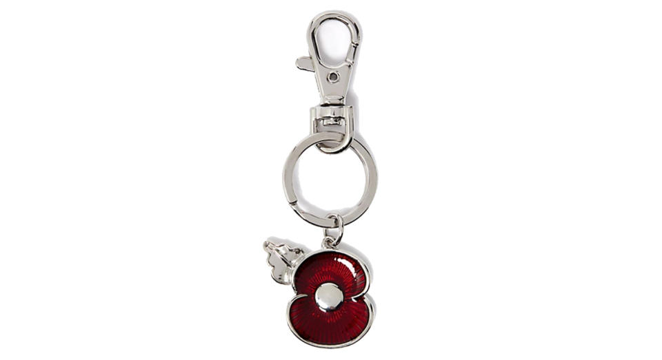 The Poppy Collection Enamel Poppy Keyring