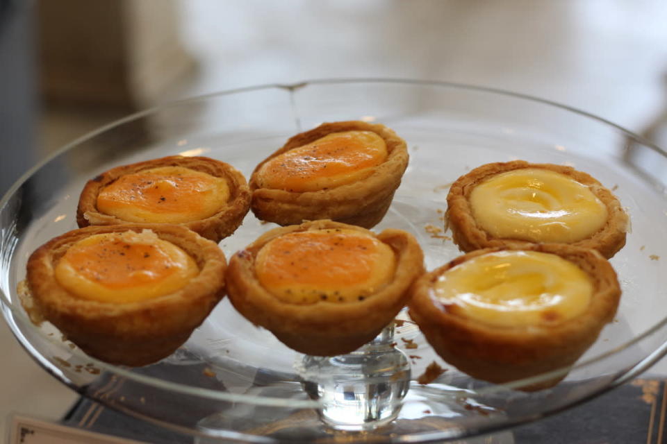 <p>There were more options for salted egg yolk fans at the festival with these salted yolk cheese tarts at Antoinette’s booth. These little tarts has the perfect balance of salty and sweet, with a creamy texture and fluffy pastry bottom. </p>