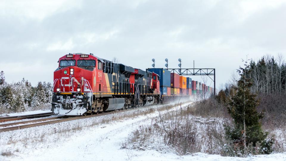 CN recently released its plan on how iit expects to handle opeations in the ocming winter. (Photo: Shutterstock/Christopher O'Donnell)