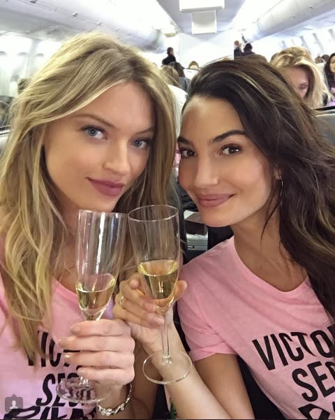 Martha Hunt, Lily Aldridge