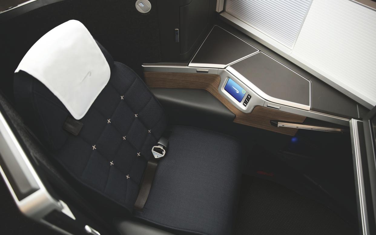 The new British Airways Club World business-class seat - © British Airways 2018