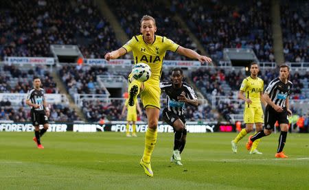 Newcastle United v Tottenham Hotspur - Barclays Premier League - St James' Park - 19/4/15 Tottenham's Harry Kane in action Mandatory Credit: Action Images / Lee Smith Livepic