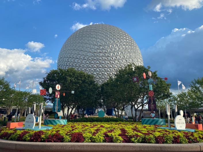Epcot at Disney World in August 2021.