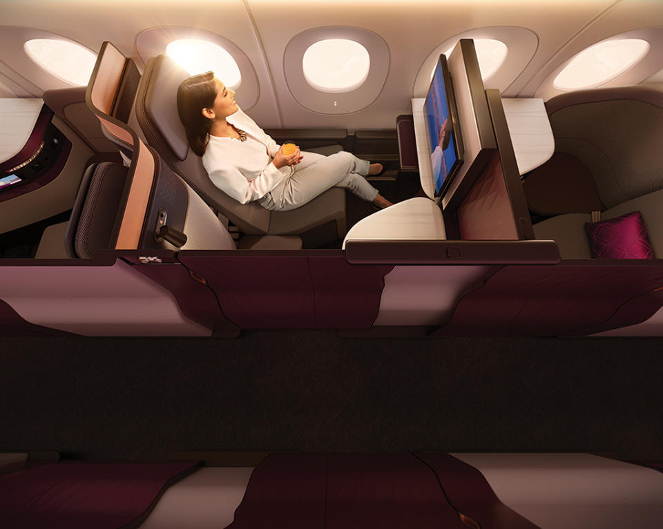 Qsuite is Qatar Airways' revolutionary Business Class