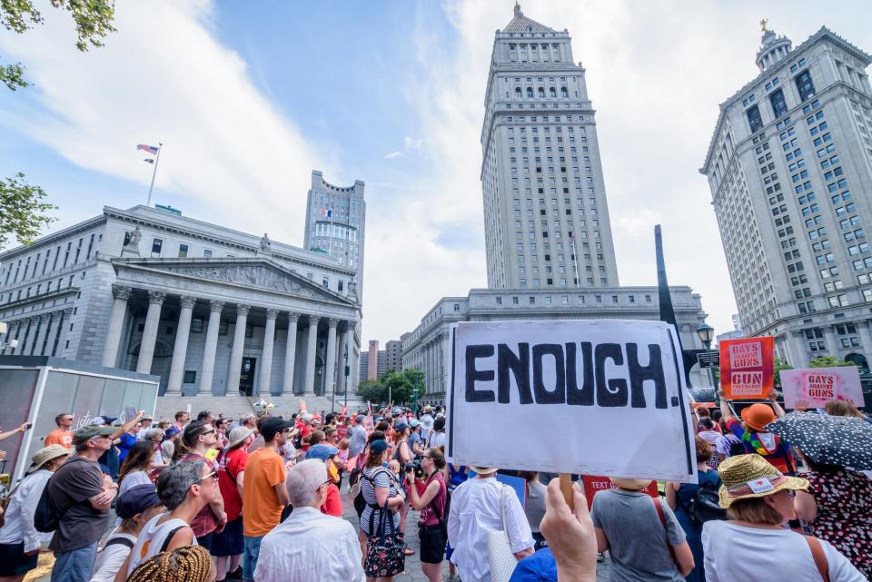 gun control rally protest