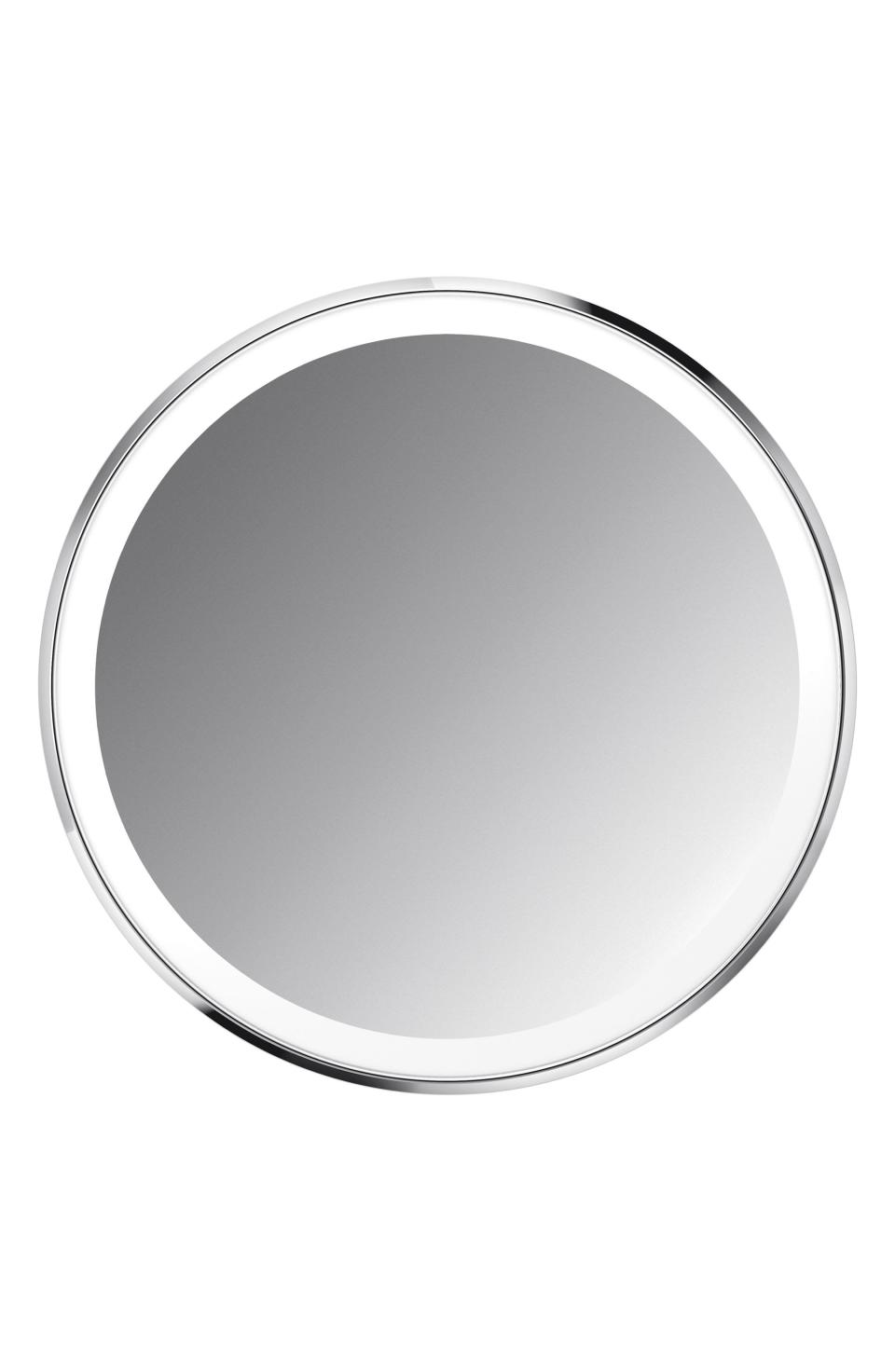 5) Simplehuman 4-Inch Sensor Makeup Mirror Compact