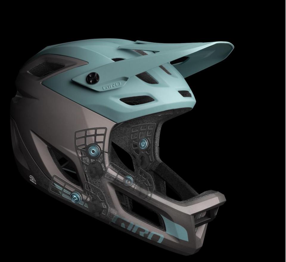 Giro Coalition Full-Face Helmet Launch Halo System Chinbar