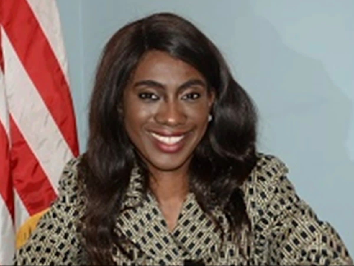 Sayresville City Councilwoman Eunice Dwumfour was found dead outside her home with multiple gunshot wounds in what police believe to be a targeted killing (Sayresville City Council)