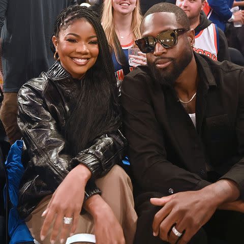 Michael Simon/Shutterstock Wade addressed wife Gabrielle Union's viral "50/50" bill split coment