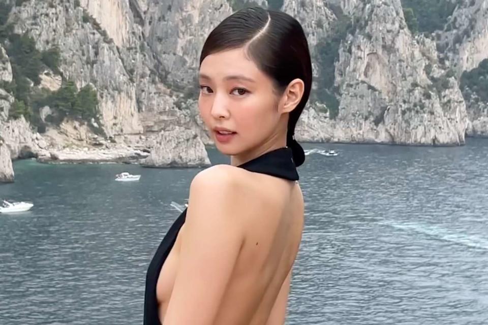 <p>Jennie Kim/Instagram</p> Jennie Kim at Jacquemus