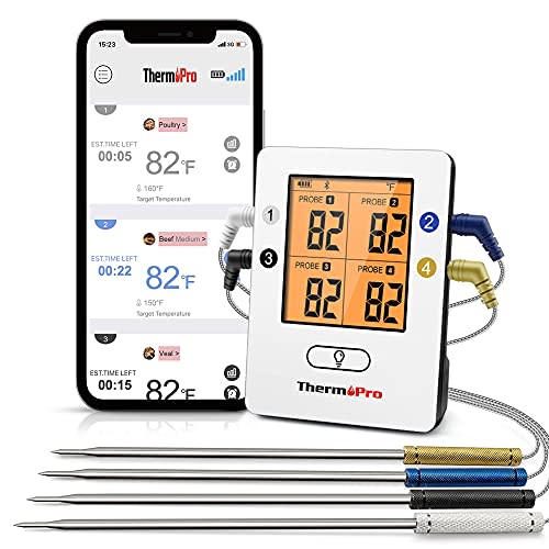 Thermo Pro Digital Food Thermometer w/ Dual Probes - Spice Boys