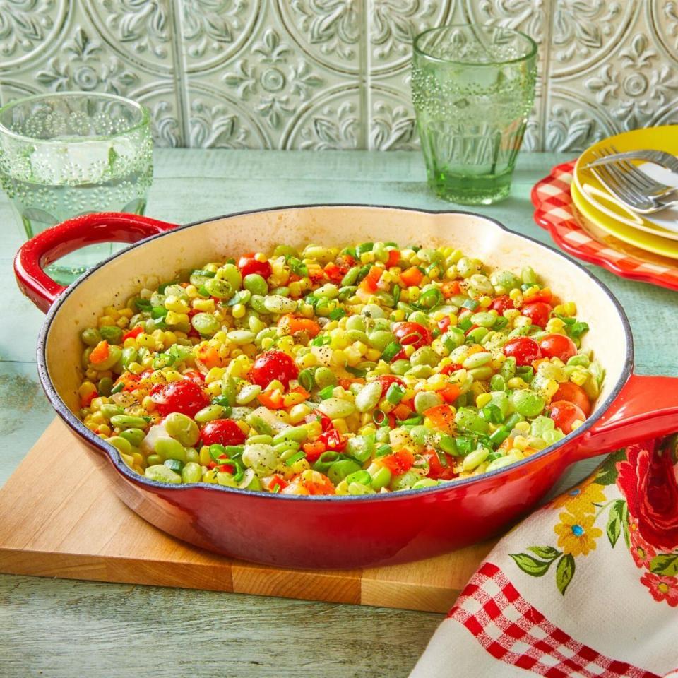 easter side dishes succotash