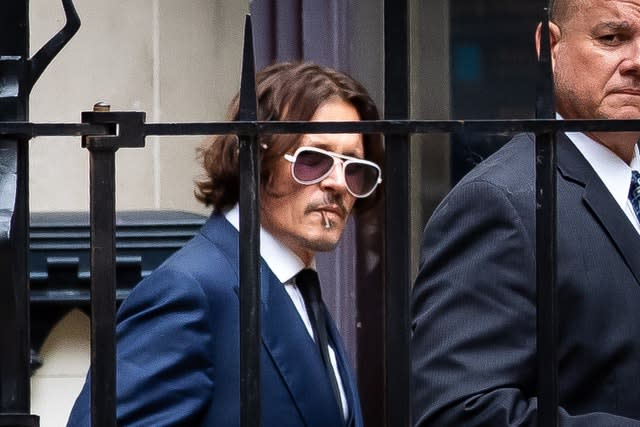 Johnny Depp court case