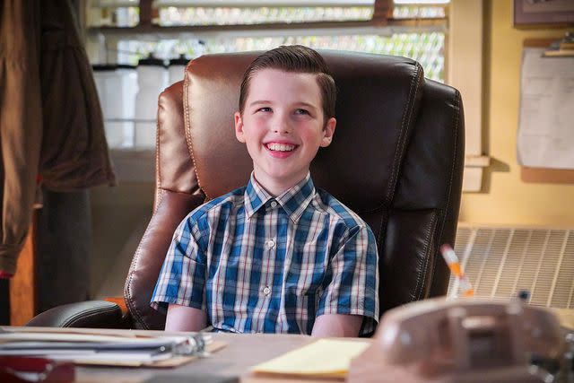 Bill Inoshita/CBS via Getty Iain Armitage on 'Young Sheldon'